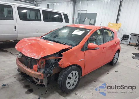 2013 Toyota Prius C Two from USA, damaged, VIN JTDKDTB35D1051161